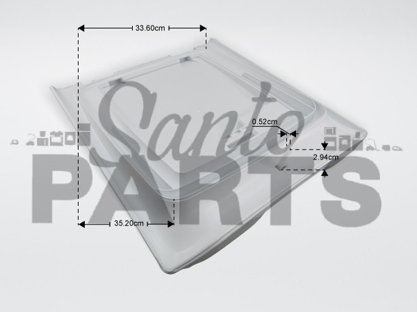 ΠΟΡΤΑ ΑΝΩ ΜΕΡΟΥΣ ΠΛΥΝΤΗΡΙΟΥ ΡΟΥΧΩΝ CANDY 81453682 46002653 image