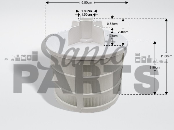 ΓΝΗΣΙΟ ΣΕΤ ΦΙΛΤΡΩΝ ΣΚΟΥΠΑΣ HOOVER SPRINT U66 35601328 image