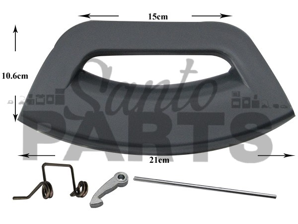 ΚΛΕΙΣΤΡΟ ΠΛΥΝΤΗΡΙΟΥ ΡΟΥΧΩΝ KIT ARISTON INDESIT ΑΝΘΡΑΚΙ C00286151 image