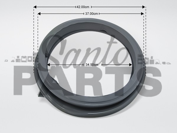 ΛΑΣΤΙΧΟ ΠΟΡΤΑΣ ΠΛΥΝΤΗΡΙΟΥ ΡΟΥΧΩΝ MIDEA DELONGHI BRANDT 12638100000535 image