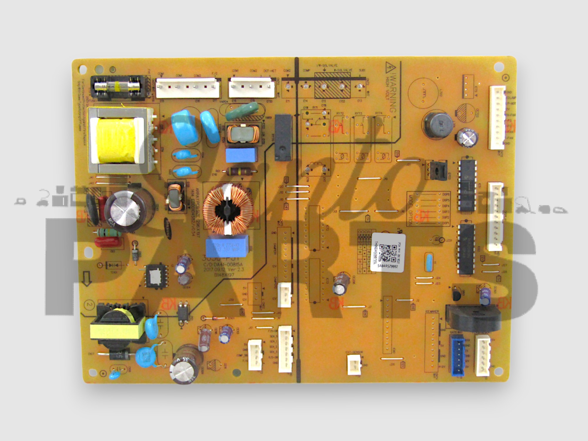 ΓΝΗΣΙΑ ΠΛΑΚΕΤΑ MAIN ΚΕΝΤΡΙΚΗ  ΨΥΓΕΙΟΥ SAMSUNG DA92-00735L image