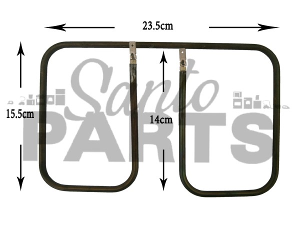 ΑΝΤΙΣΤΑΣΗ ΤΟΣΤΙΕΡΑΣ HOBBY 235X155 110V 900W image