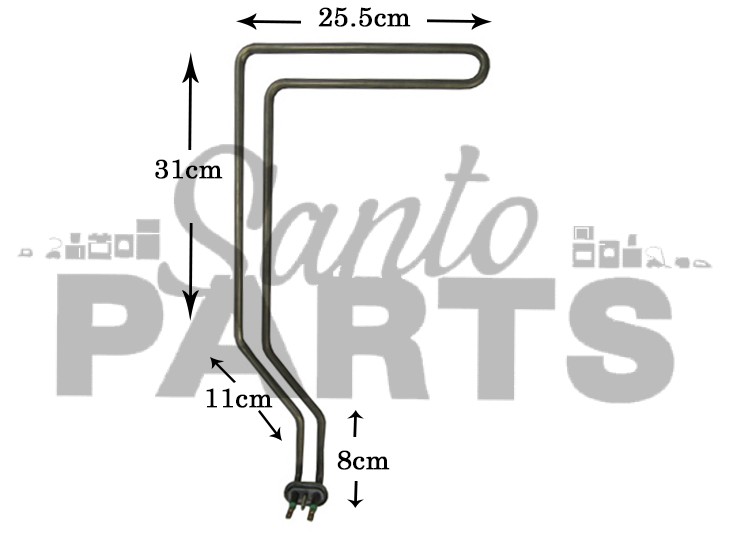 ΑΝΤΙΣΤΑΣΗ ΠΛΥΝΤΗΡΙΟY ΠΙΑΤΩΝ ZANUSSI 2100W 50228220005 image