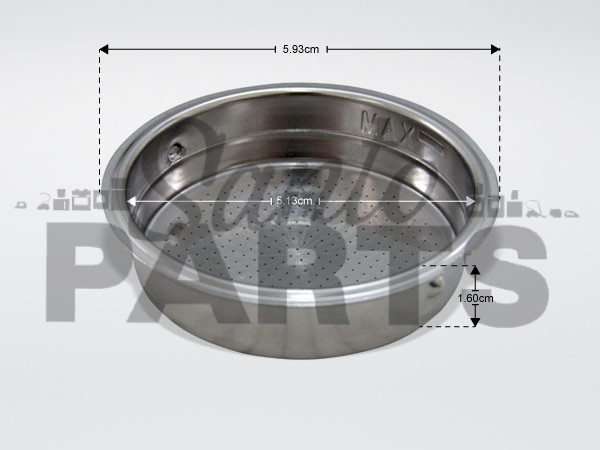 ΦΙΛΤΡΟ ΚΑΦΕΤΙΕΡΑΣ 1 ΔΟΣΕΩΝ ΕSPRESSO DELONGHI AS00004174 image