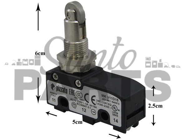 ΜΙΚΡΟΔΙΑΚΟΠΤΗΣ ΠΙΤΣΑΣ MKKV11D15 16A 250V image