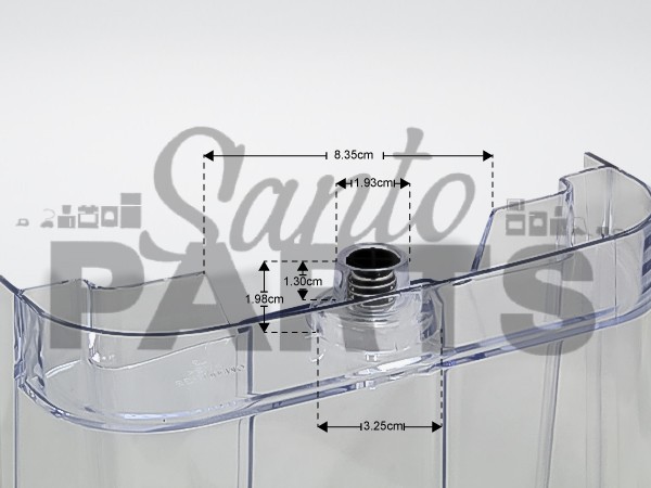 ΔΟΧΕΙΟ ΝΕΡΟΥ ΚΑΦΕΤΙΕΡΑΣ KRUPS MS-624613 image
