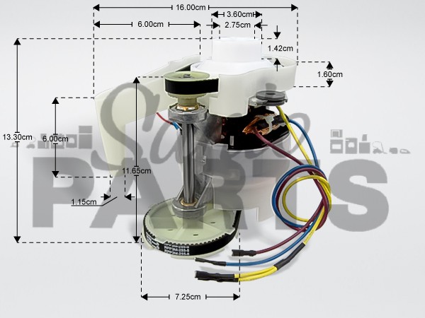 ΜΟΤΕΡ ΜΙΞΕΡ KENWOOD 400W 230V KW715752 image