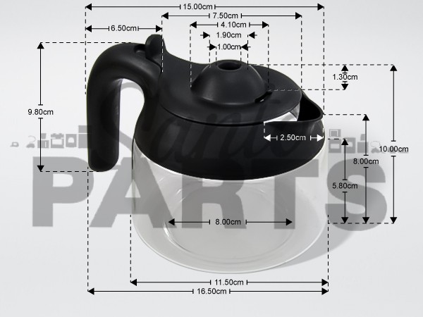 ΚΑΝΑΤΑ ΚΑΦΕΤΙΕΡΑΣ KEMWOOD CM204 KW714462 image