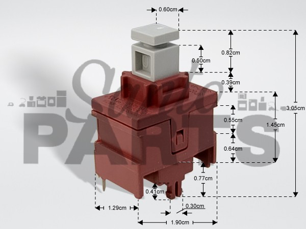 ΔΙΑΚΟΠΤΗΣ ΣΚΟΥΠΑΣ SAMSUNG ON-OFF 8A 3403001090 image