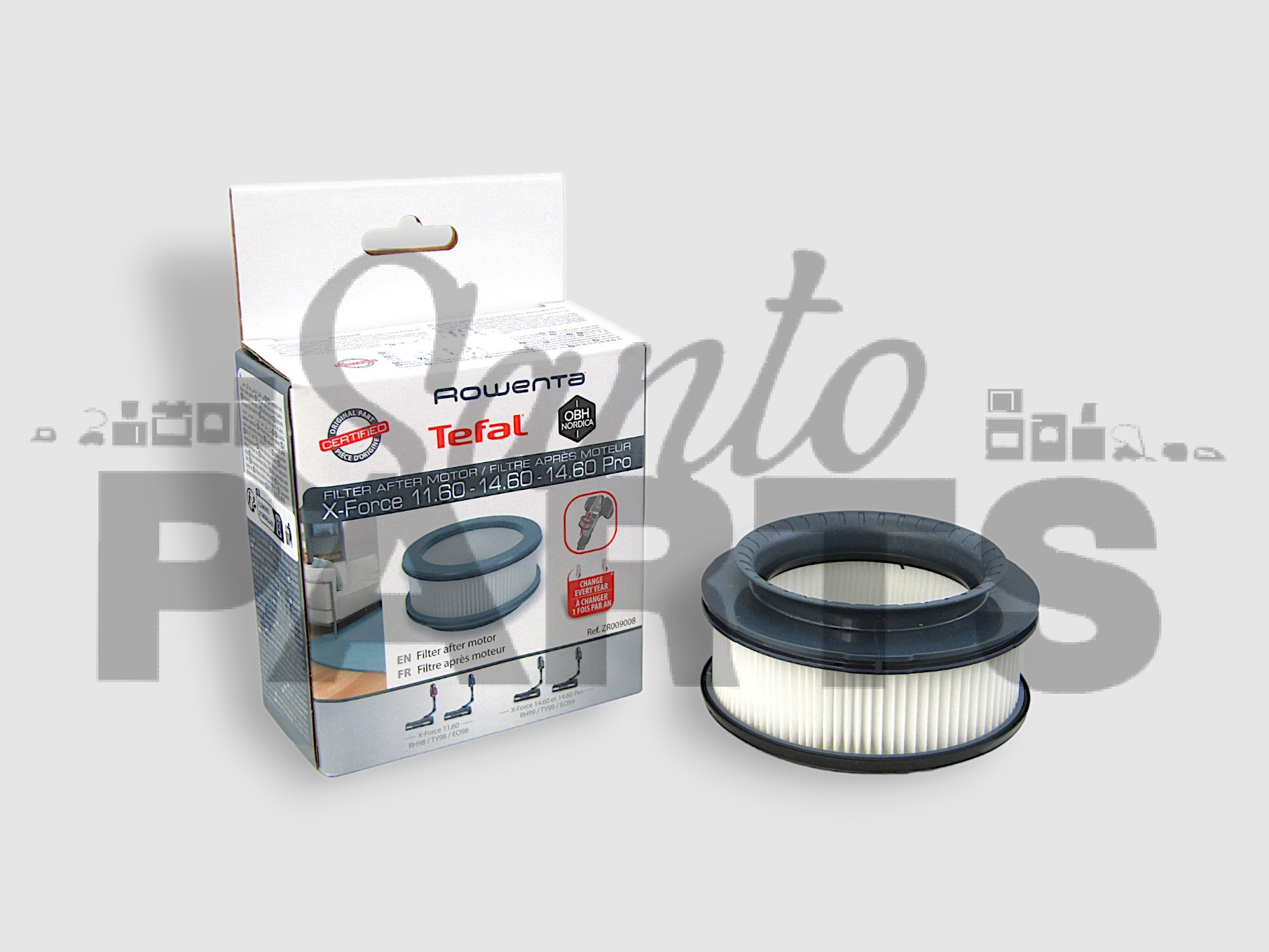 ΓΝΗΣΙΟ ΦΙΛΤΡΟΥ HEPA ΜΟΤΕΡ ΣΚΟΥΠΑΣ X-FORCE ROWENTA ZR009008 image