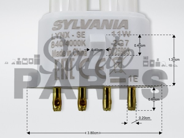 ΛΑΜΠΑ ΨΥΓΕΙΟΥ SAMSUNG 11W 220V-240V 2G7 image