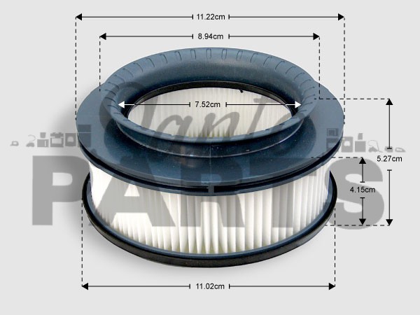 ΓΝΗΣΙΟ ΦΙΛΤΡΟΥ HEPA ΜΟΤΕΡ ΣΚΟΥΠΑΣ X-FORCE ROWENTA ZR009008 image