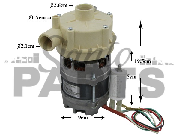 ΑΝΤΛΙΑ ΠΛΥΣΕΩΣ ΕΠΑΓ.ΠΛ.ΠΙΑΤΩΝ 6300 0.38HP 2850 RPM  image