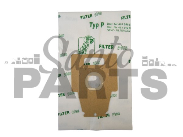 ΣΑΚΟΥΛΑ ΣΚΟΥΠΑΣ SIEMENS BOSCH TYPE P SET 5 ΤΕΜ + 2 ΦΙΛΤΡΑ image
