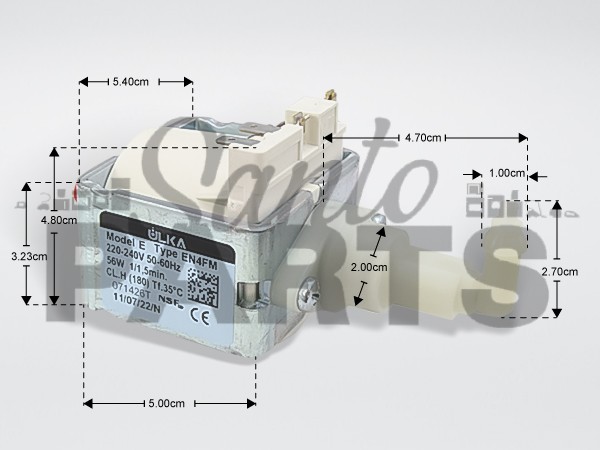 ΑΝΤΛΙΑ ΚΑΦΕΤΙΕΡΑΣ KRUPS DELONGHI 56W 220V MS-623624 image