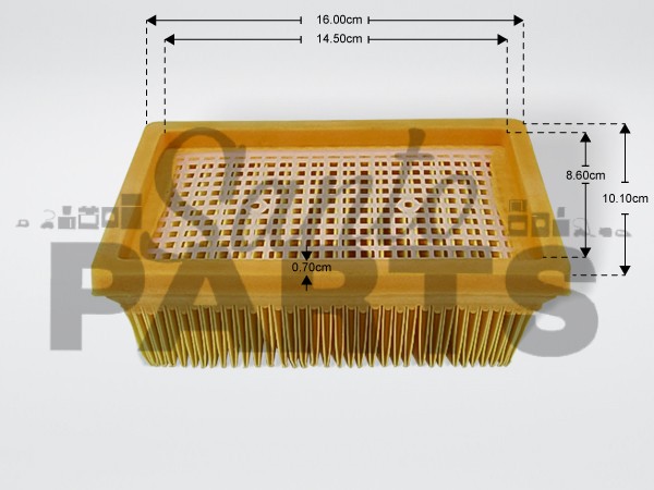 ΦΙΛΤΡΟ ΜΟΤΕΡ ΣΚΟΥΠΑΣ KARCHER HEPA 2.863-005.0 image