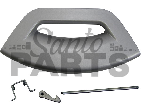 ΚΛΕΙΣΤΡΟ ΠΛΥΝΤΗΡΙΟΥ ΡΟΥΧΩΝ ARISTON INDESIT HOT POINT ΓΚΡΙ 286843 image