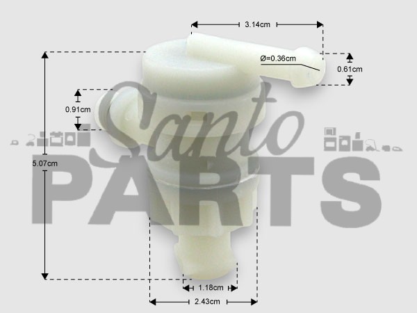 ΒΑΛΒΙΔΑ ΑΝΤΕΠΙΣΤΡΟΦΗ ΚΑΦΕΤΙΕΡΑΣ KENWOOD DELONGHI 7313260161 image