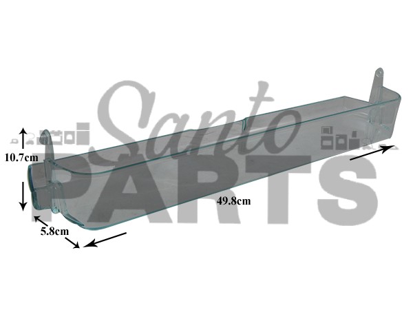 ΑΝΩ ΡΑΦΙ ΠΟΡΤΑΣ ΨΥΓΕΙΟΥ WHIRLPOOL 482000029065 image