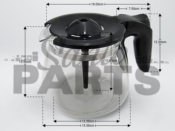 ΚΑΝΑΤΑ ΚΑΦΕΤΙΕΡΑΣ ΜΑΥΡΗ PHILIPS 996510073463 image