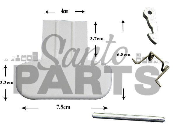 ΚΛΕΙΣΤΡΟ ΠΛΥΝΤΗΡΙΟΥ ΡΟΥΧΩΝ ARISTON INDESIT 116581 086696 image
