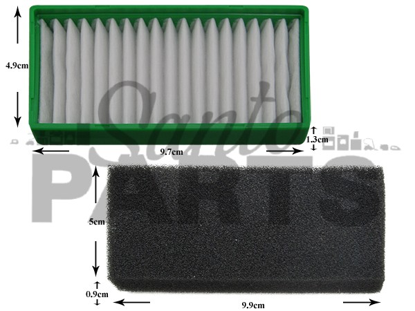 ΦΙΛΤΡΟ ΣΚΟΥΠΑΣ ΡΟΜΠΟΤ HEPA+ΑΕΡΑ ROWENTA  ZR702001 image