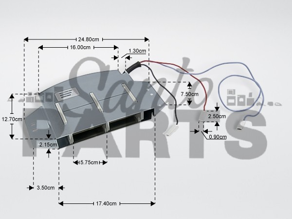 ΑΝΤΙΣΤΑΣΗ ΣΤΕΓΝΩΤΗΡΙΟΥ BRANDT 1800W + 1000W 57X1299 image
