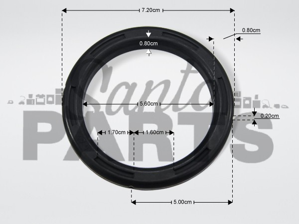 ΦΛΑΝΤΖΑ ΚΟΥΠΑΣ Φ 72Χ55Χ6,1/8'' image
