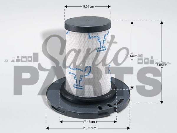 ΦΙΛΤΡΟ ΣΚΟΥΠΑΣ X-FORCE ROWENTA ZR009007 image