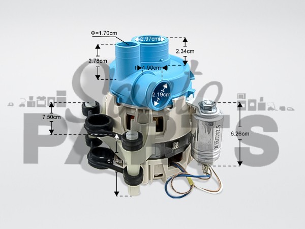 ΜΟΤΕΡ ΠΛΥΣΕΩΣ ΠΛΥΝΤΗΡΙΟΥ ΠΙΑΤΩΝ SMEG 795210935 image