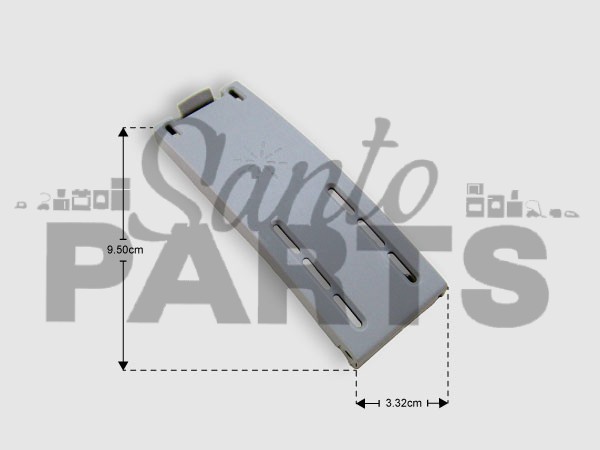 ΠΟΡΤΑΚΙ ΛΑΜΠΡΙΝΤΙΚΟΥ ΣΑΠΟΥΝΟΘΗΚΗΣ BOSCH NEFF PITSOS SIEMENS 00611575 image