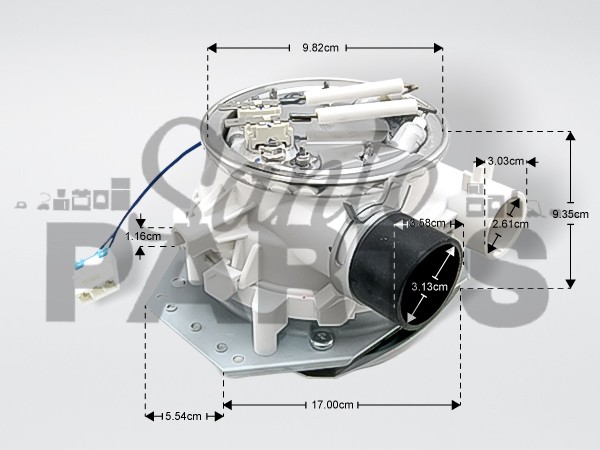 ΜΟΤΕΡ ΠΛΥΣΕΩΣ ΠΛΥΝΤΗΡΙΟY ΠΙΑΤΩΝ LG ABT72989207 image