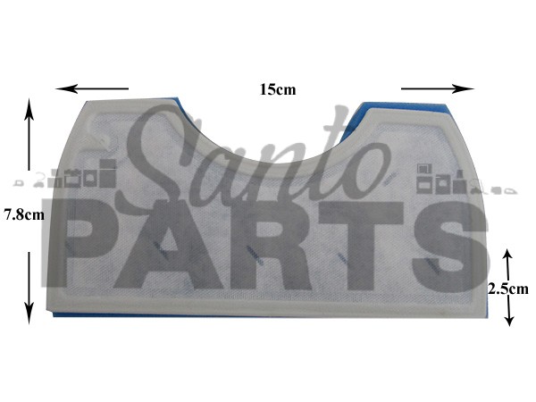 ΦΙΛΤΡΟ ΣΚΟΥΠΑΣ SAMSUNG HEPA DJ97-01040A image
