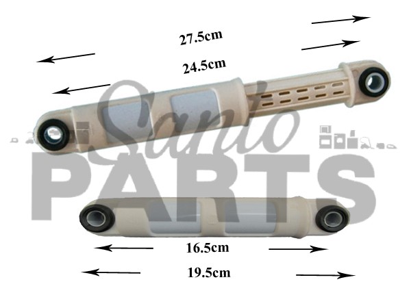 ΑΜΟΡΤΙΣΕΡ ΠΛΥΝΤΗΡΙΟY ΡΟΥΧΩΝ ZANUSSI KONTO 80N 165MM 1268832712 image