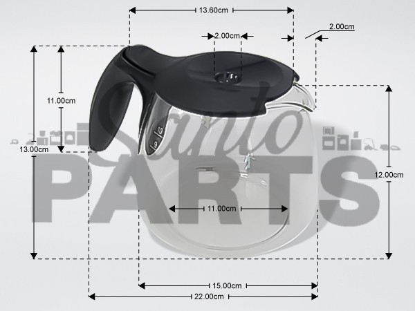 ΚΑΝΑΤΑ ΚΑΦΕΤΙΕΡΑΣ BRAUN KFK500 10 ΔΟΣΕΩΝ ΛΕΥΚΗ ΑΧ13210012 image