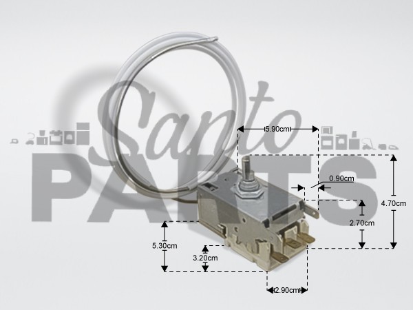 ΘΕΡΜΟΣΤΑΤHΣ ΨΥΓΕΙΟY ΣΥΝΤΗΡΗΣΗΣ RANCO MIELE LIBHERR K59-L2684-001 image