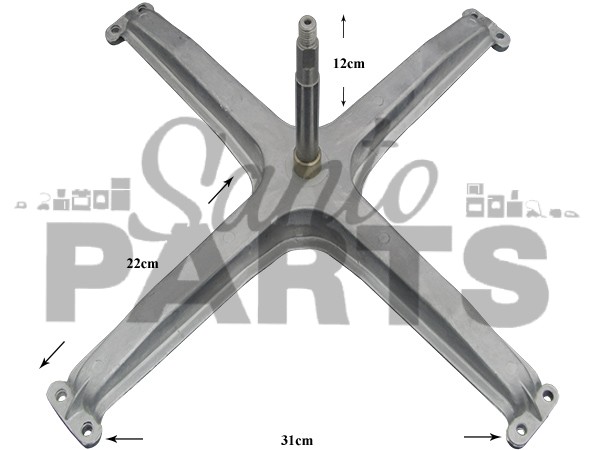 ΑΞΟΝΑΣ ΠΛΥΝΤΗΡΙΟY ΡΟΥΧΩΝ  ARISTON ARDO 1X6201 / 1X6203 image