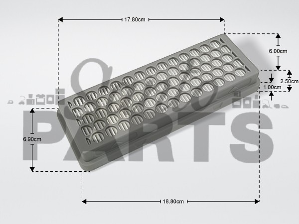 ΦΙΛΤΡΟ ΣΚΟΥΠΑΣ HEPA SAMSUNG DJ97-01045C image