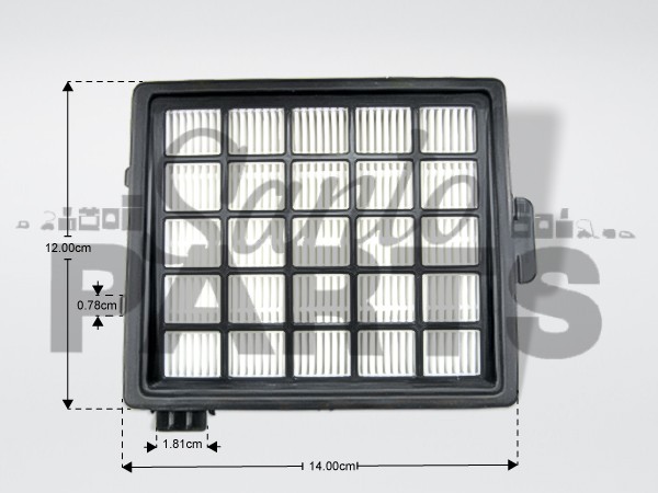 ΦΙΛΤΡΟ ΣΚΟΥΠΑΣ HEPA ΚΑΙ ΜΟΤΕΡ PHILIPS 883807101010 image