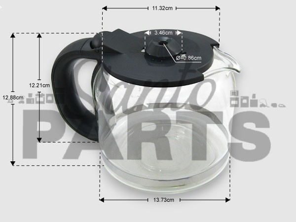 ΓΝΗΣΙΑ ΚΑΝΑΤΑ ΚΑΦΕΤΙΕΡΑΣ AEG KF7500 4055210670 image
