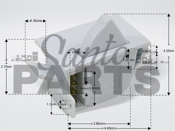 ΔΚΙΑΚΟΠΤΗΣ ΨΥΓΕΙΟΥ 4  ΕΠΑΦΩΝ SIEMENS BOSCH 00611397 image