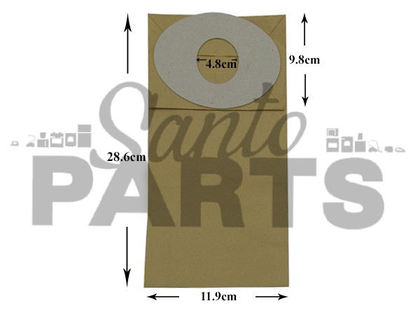ΣΑΚΟΥΛΑ ΣΚΟΥΠΑΣ SIEMENS BOSCH  SET 5 ΤΕΜ + 2 ΦΙΛΤΡΑ image