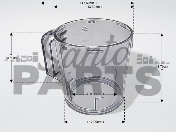 ΚΑΔΟΣ ΜΙΞΕΡ BRAUN 7322010784 image