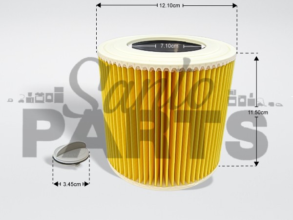ΦΙΛΤΡΟ ΚΑΔΟΥ ΣΚΟΥΠΑΣ KARCHER 64145520 image