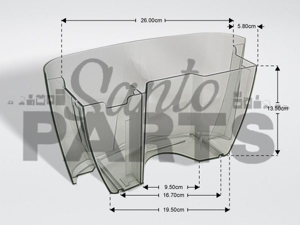 ΔΟΧΕΙΟ ΝΕΡΟΥ ΑΦΥΓΡΑΝΤΗΡΑ DELONGHI NE1771 image