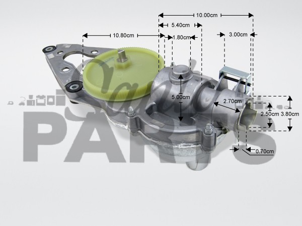 ΜΟΤΕΡ (GEARBOX) ΜΙΞΕΡ KENWOOD KW715260 image