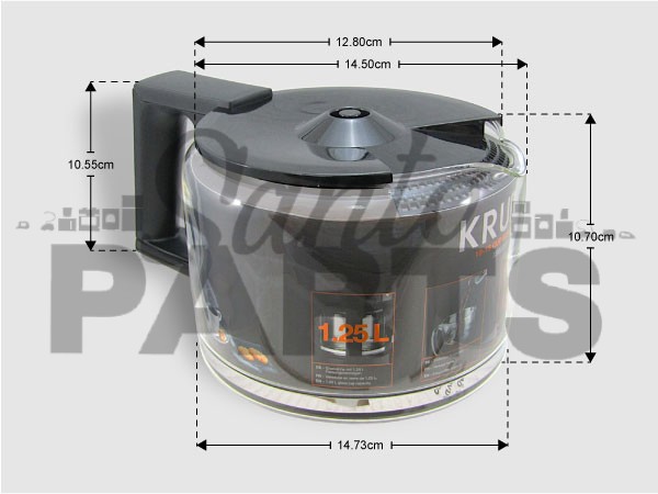 ΓΝΗΣΙΑ ΚΑΝΑΤΑ ΚΑΦΕΤΙΕΡΑΣ ΦΙΛΤΡΟΥ PRO AROMA  KRUPS XB900601 image