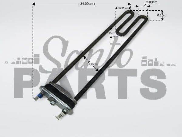 ΑΝΤΙΣΤΑΣΗ ΠΛΥΝΤΗΡΙΟΥ ΡΟΥΧΩΝ 1900W ARCELIK 2703370100 image
