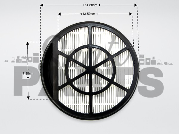 ΓΝΗΣΙΟ ΦΙΛΤΡΟ HEPA ΚΑΔΟΥ ΣΚΟΥΠΑΣ BOSCH SIEMENS 12022118 image