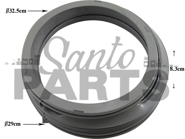 ΛΑΣΤΙΧΟ ΠΟΡΤΑΣ ΠΛΥΝΤΗΡΙΟY ΡΟΥΧΩΝ  ZANUSSI 1320041153 image